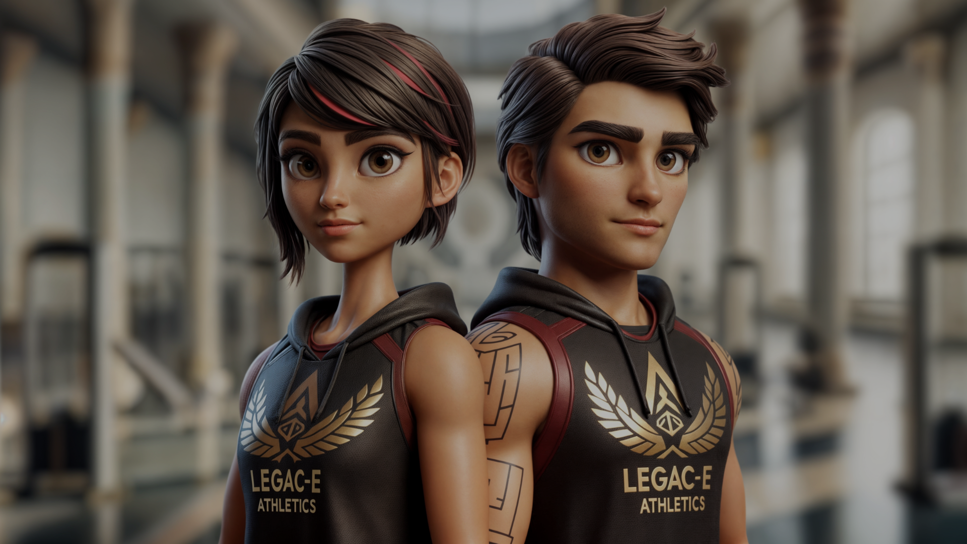 ILLUSTRATION LEGAC-E ATHLETICS